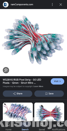 Programmable  Pixel LED strings WS2811